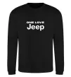 Свитшот Jeep one love Черный фото
