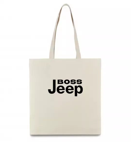 Еко-сумка Boss Jeep Бежевий фото