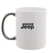 Чашка с цветной ручкой Boss Jeep Серебро фото