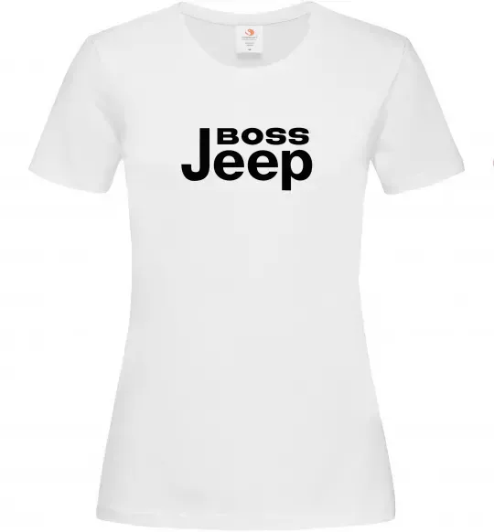 Жіноча футболка Boss Jeep Білий фото