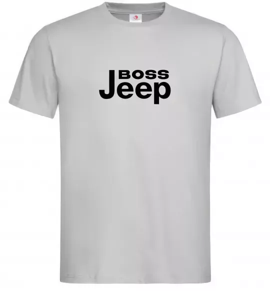 Мужская футболка Boss Jeep Серый фото
