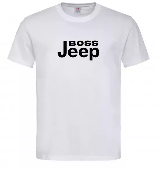 Мужская футболка Boss Jeep Белый фото
