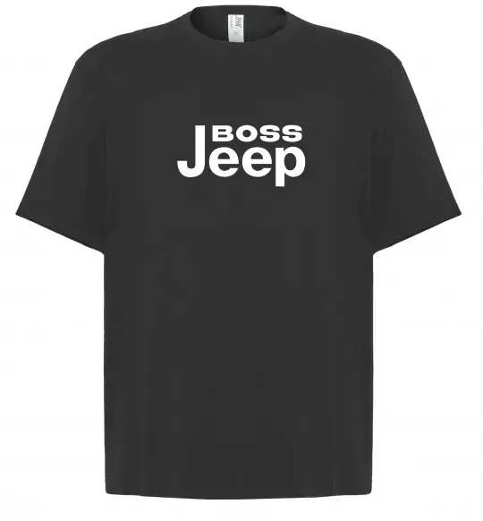 Футболка Оверсайз Boss Jeep Черный фото