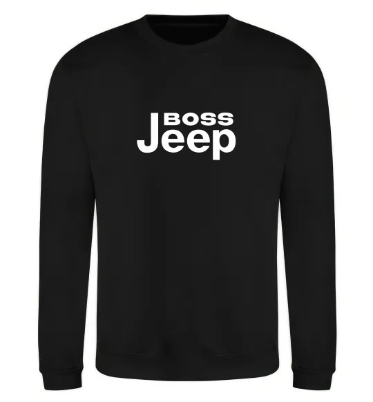 Світшот Boss Jeep Чорний фото