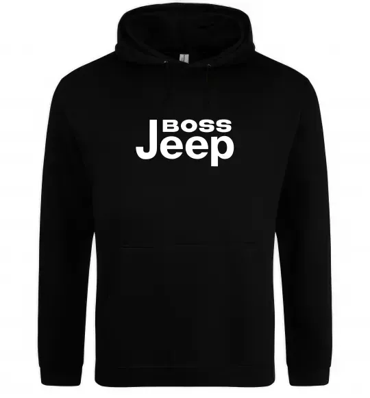 Мужская толстовка (худи) Boss Jeep Черный фото