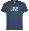Мужская футболка Boss Jeep Темно-синий Мужская футболка Boss Jeep Темно-синий фото