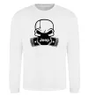 Світшот Jeep skull Білий фото