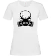 Женская футболка Jeep skull Белый фото