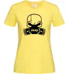 Женская футболка Jeep skull Лимонный фото