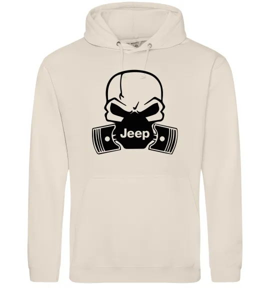Женская толстовка (худи) Jeep skull Таш фото