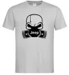 Чоловіча футболка Jeep skull Сірий фото
