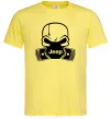Чоловіча футболка Jeep skull Лимонний фото