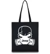 Еко-сумка Jeep skull Чорний фото
