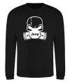 Світшот Jeep skull Чорний фото
