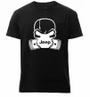 Мужская премиум футболка Jeep skull Черный фото