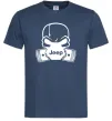 Чоловіча футболка Jeep skull Темно-синій фото
