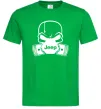 Чоловіча футболка Jeep skull Зелений фото