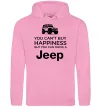 Чоловіча толстовка (худі) You can drive a Jeep Рожевий фото