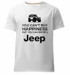 Мужская премиум футболка You can drive a Jeep Белый фото