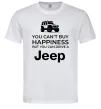 Чоловіча футболка You can drive a Jeep Білий фото