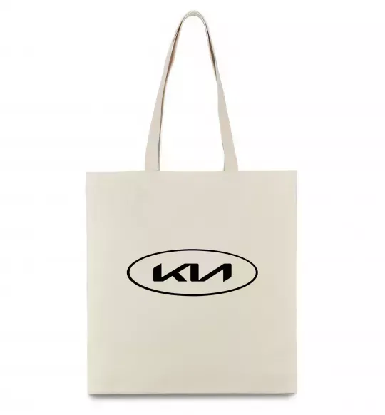 Эко-сумка Kia logo Бежевый фото