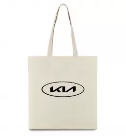 Еко-сумка Kia logo Бежевий фото