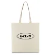 Эко-сумка Kia logo Бежевый фото