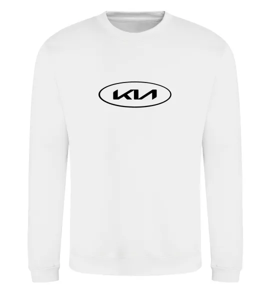 Свитшот Kia logo Белый фото