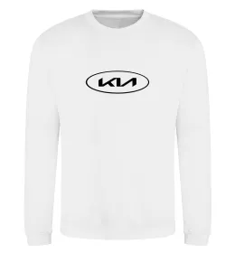 Свитшот Kia logo Белый фото