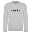 Свитшот Kia logo Серый меланж фото