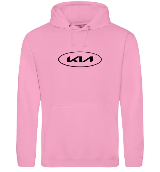 Женская толстовка (худи) Kia logo Розовый фото