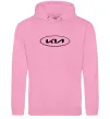 Женская толстовка (худи) Kia logo Розовый фото