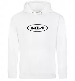 Женская толстовка (худи) I Love Kia Серый меланж фото Женская толстовка (худи) I Love Kia Серый меланж фото