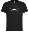 Мужская футболка Kia logo Черный Мужская футболка Kia logo Черный фото