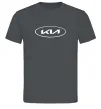 Мужская футболка Kia logo Графит Мужская футболка Kia logo Графит фото