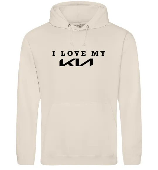 Жіноча толстовка (худі) I love my KIA Таш фото