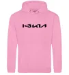 Женская толстовка (худи) I <3 KIA Розовый фото