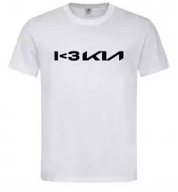 Чоловіча футболка Drive Kia Білий фото