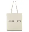Еко-сумка KIA one love Бежевий фото
