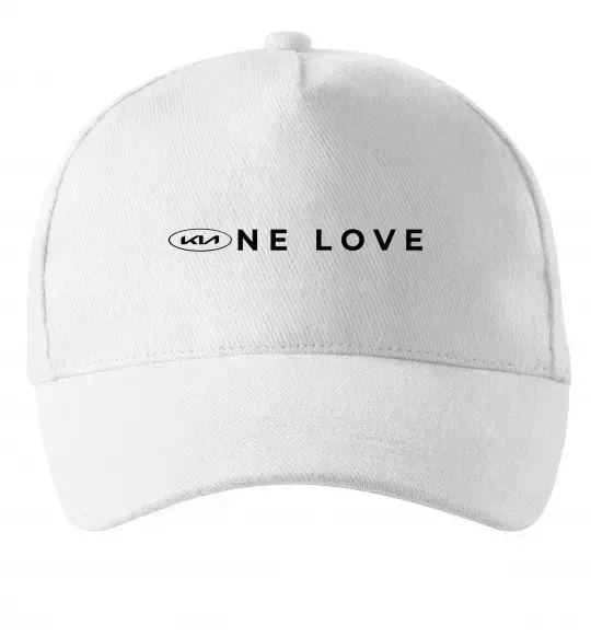 Кепка KIA one love Белый фото