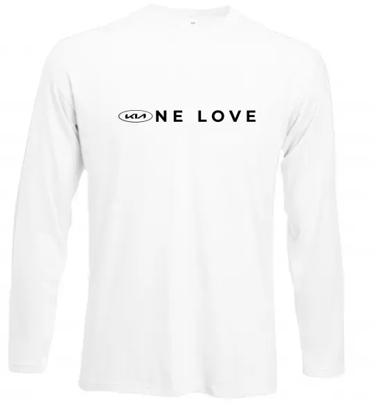 Лонгслів KIA one love Білий фото