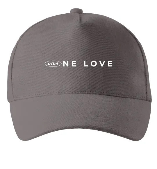 Кепка KIA one love Серый фото