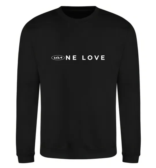 Свитшот KIA one love Черный фото