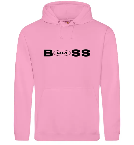 Мужская толстовка (худи) KIA Boss Розовый фото