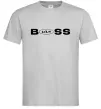 Мужская футболка KIA Boss Серый фото