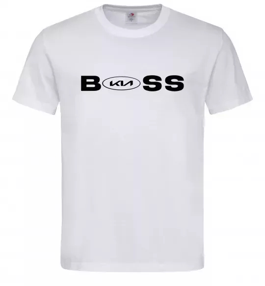 Мужская футболка KIA Boss Белый фото