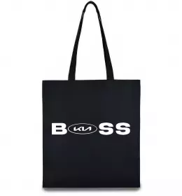 Еко-сумка KIA Boss Чорний фото