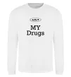 Свитшот KIA my drugs Белый фото