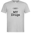 Мужская футболка KIA my drugs Серый Мужская футболка KIA my drugs Серый фото