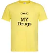 Мужская футболка KIA my drugs Лимонный Мужская футболка KIA my drugs Лимонный фото